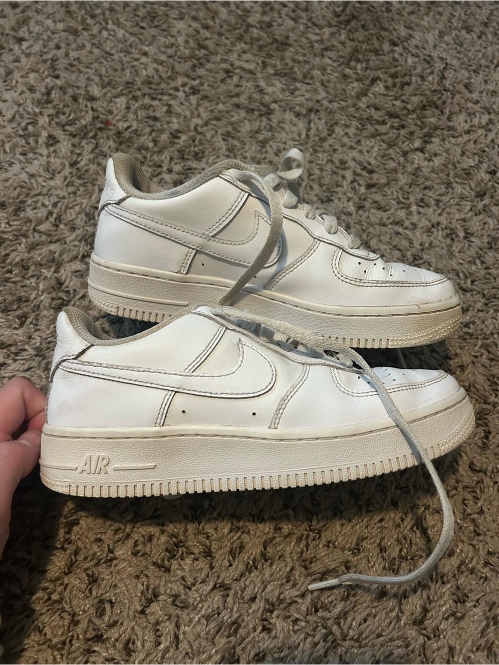 girls nike air force ones low tops